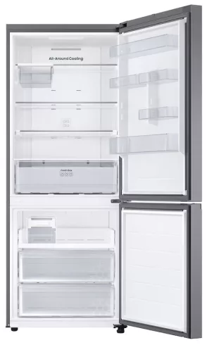 Samsung RB50DG602ES9EO alulfagyasztós hűtőszekrény, 508 l, No Frost, Wi-Fi, kifinomult inox