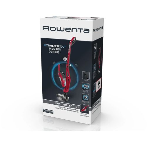 ROWENTA RH6753WO rúdporszívó 2 az 1-ben piros