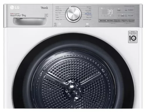 LG RH90V9AV2QR hőszivattyús szárítógép, 9 kg, C energiaosztály
