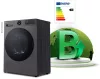 LG RHX5009TBB hőszivattyús szárítógép 9 kg, Dual Inverter, ThinQ WiFi