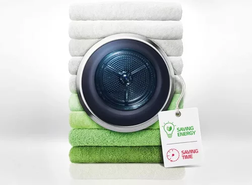 LG RHX5009TBB hőszivattyús szárítógép 9 kg, Dual Inverter, ThinQ WiFi