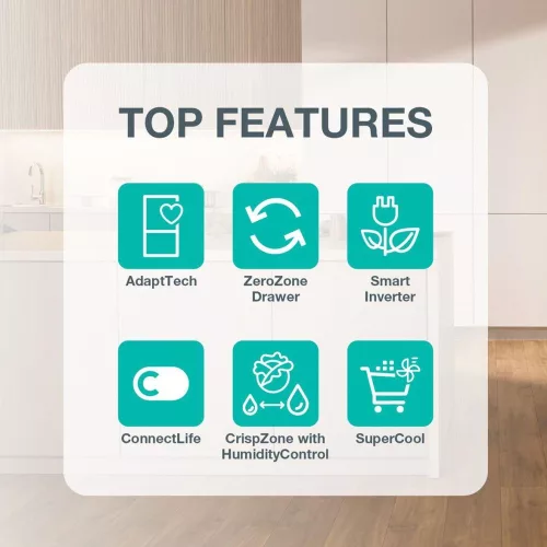 Gorenje RI517E62WF beépíthető hűtőszekrény, 300 l, Wi-Fi, ZeroZone