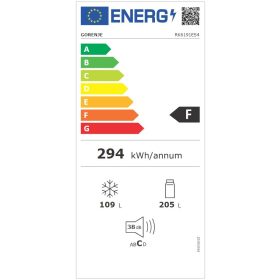 GORENJE RK6191ES4 alulfagyasztós hűtőszekrény