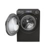 CANDY RP 496BWMBCB/1-S fekete, elöltöltős, max.1351ford., 9 kg, mosógép