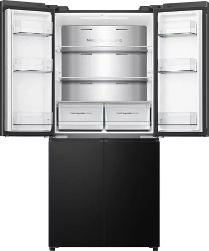 Hisense RQ5P470SAFD négyajtós hűtőszekrény, 483 l, Wi-Fi vezérlés, No Frost, D energiaosztály