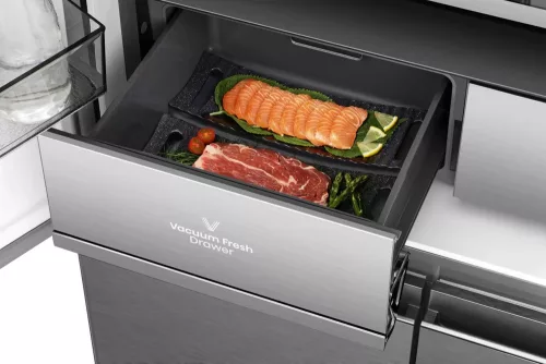 Hisense RQ768N4GVE-HSN négyajtós hűtőszekrény, 591 l, energiaosztály E