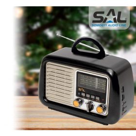 SAL RRT 2B retro táskarádió és multimédia lejátszó