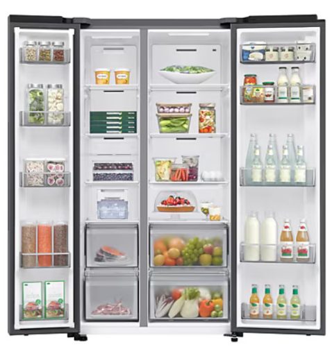 SAMSUNG RS70F65QETEO Side by Side hűtőszekrény