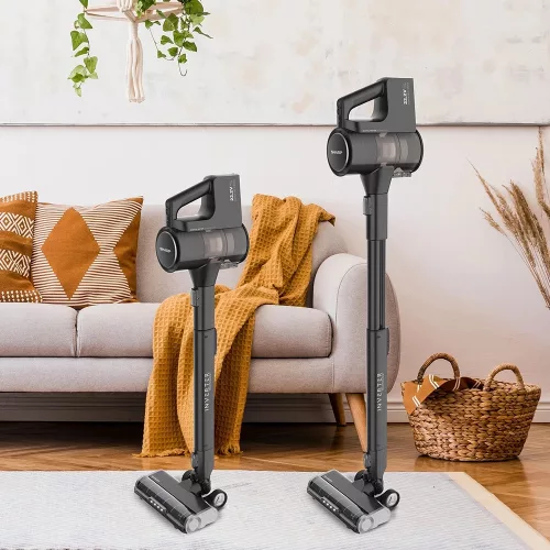 Sharp SA-VP4261BS Hygienic & Mop vezeték nélküli állóporszívó felmosó funkcióval, 300 W, 65 perc üzemidő