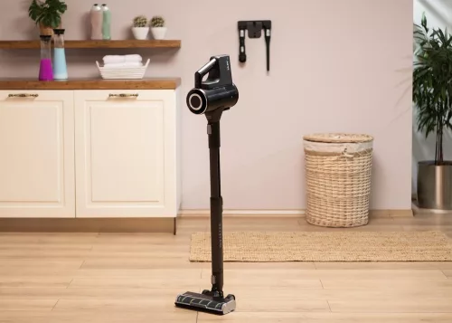 Sharp SA-VP5521BS Animal vezeték nélküli állóporszívó háziállatokhoz, automatikus szívóerő-szabályozással