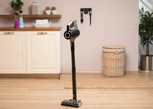 Sharp SA-VP5551GS Parquet & Mop vezeték nélküli állóporszívó felmosó funkcióval, LCD kijelzővel