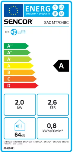 SENCOR SAC MT7048C mobil klíma          