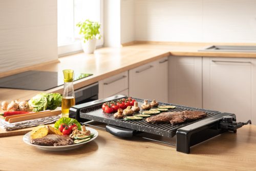 SENCOR SBG 108BK fekete asztali elektromos grill