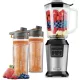 SENCOR SBL 7550SS smoothie készítő, 800 W, 1,2 és 0,6 literes Tritan palackokkal