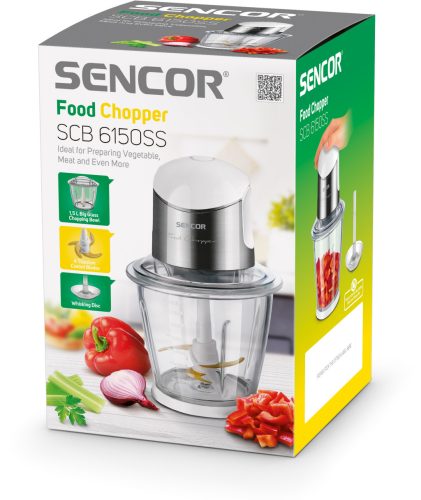 SENCOR SCB 6150SS-EUE3 1,5l ezüst-fehér elektromos aprító