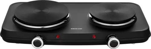 SENCOR SCP 2254BK-EUE4 elektromos főzőlap, 2 főzőzóna, 2500 W