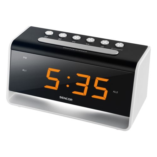 SENCOR SDC 4400W ébresztőóra fehér