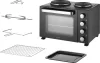 SENCOR SEO 2800BK mini sütő 28 l, 3200 W, főzőlapokkal