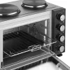 SENCOR SEO 2800BK mini sütő 28 l, 3200 W, főzőlapokkal