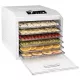 Sencor SFD 6500WH aszalógép, 6 tálcás, 5 automatikus programmal