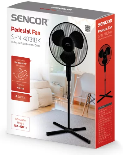 SENCOR SFN4031BK ventilátor álló