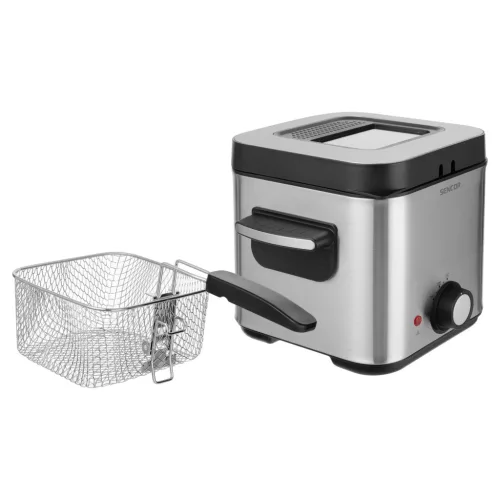 Sencor SFR 6200SS olajsütő 1,5 l, 900 W, állítható hőmérséklet