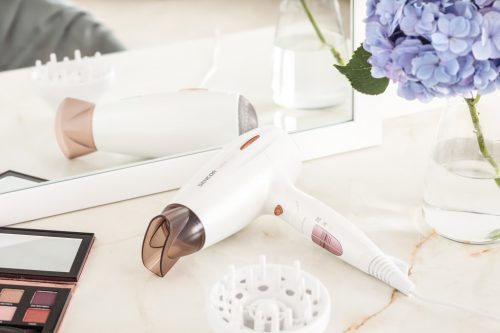 SENCOR SHD 7200GD fehér-rózsaszín kompakt hajszárító