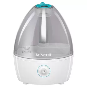   SENCOR SHF 901WH ultrahangos mini párásító, 6 l, aromaterápiával, fehér