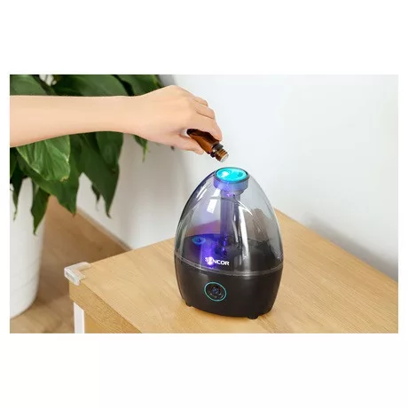 SENCOR SHF 902BK fekete ultrahangos párásító, 6 literes tartállyal