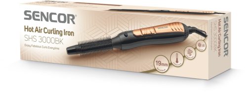 SENCOR SHS 3000BK fekete-rózsaarany meleglevegős hajformázó