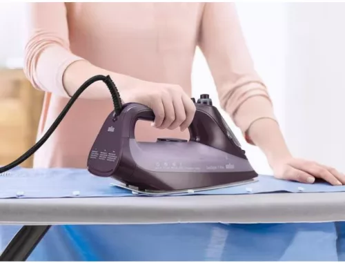 BRAUN SI7181VI TEXSTYLE 7 bíbor gőzölős vasaló