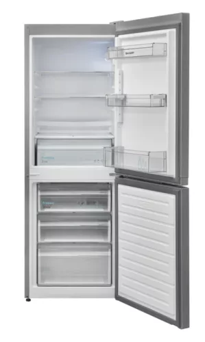 SHARP SJ-FBB02DTXLE-EU alulfagyasztós hűtőszekrény, INOX