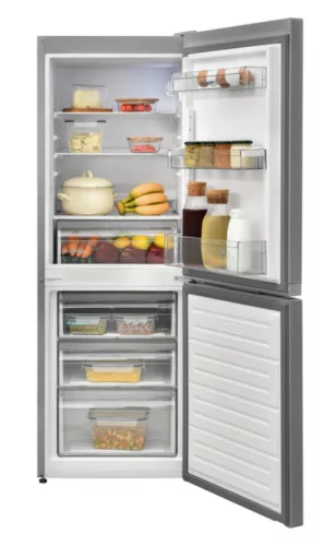 SHARP SJ-FBB02DTXLE-EU alulfagyasztós hűtőszekrény, INOX