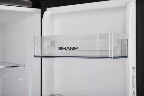 SHARP SJ-NBA11DMXWD-EU szabadonálló alulfagyasztós hűtőszekrény, 330 l, D energiaosztály, fehér
