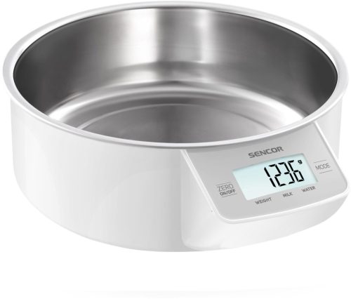 SENCOR SKS 4030WH tálas konyhai mérleg  