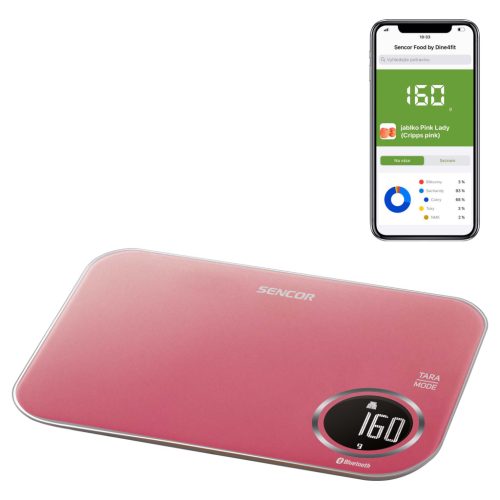SENCOR SKS 7074RD intelligens konyhai mérleg