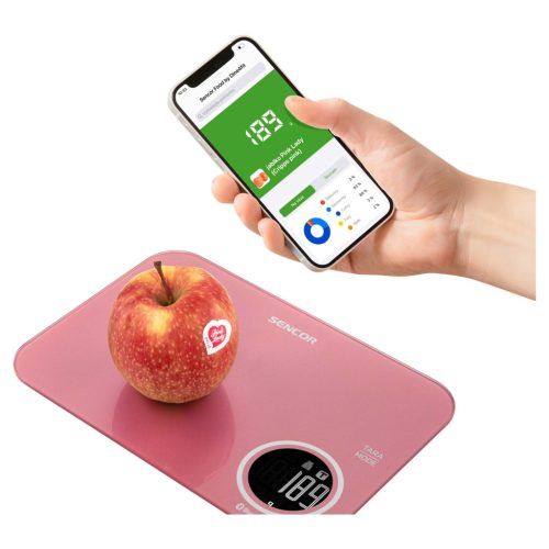 SENCOR SKS 7074RD intelligens konyhai mérleg