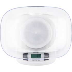 SENCOR SKS 4001WH tálas konyhai mérleg
