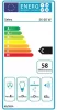 SLX SK 60 W fehér kürtős páraelszívó, 120 W, 3 fokozat, 275 m³/h légszállítás