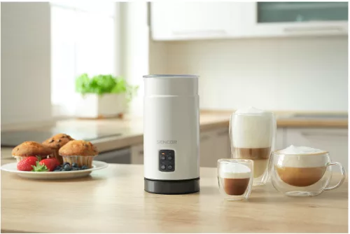 Sencor SMF 2030WH automata tejhabosító, 150 ml habosítási kapacitással