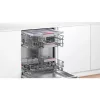 Bosch SMV4HVX02E beépíthető mosogatógép, 14 teríték, D energiaosztály, Home Connect