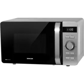 SENCOR SMW5217SL mikrohullámú sütő, 17 l, 800 W, ezüst