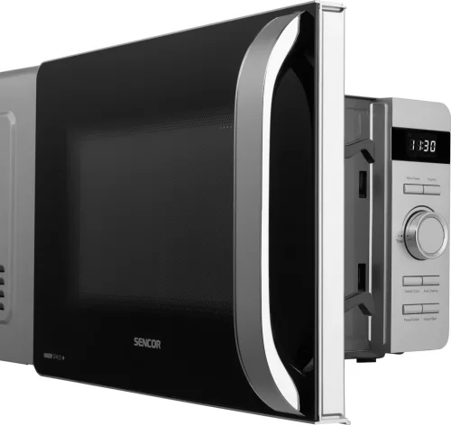 SENCOR SMW5217SL mikrohullámú sütő, 17 l, 800 W, ezüst