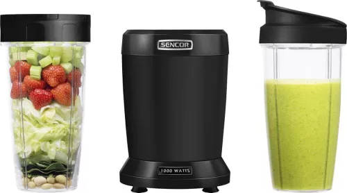 SENCOR SNB 4303BK nutri mixer, 1000 W, Tritan palackokkal