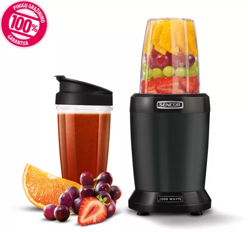 SENCOR SNB 4303BK nutri mixer, 1000 W, Tritan palackokkal