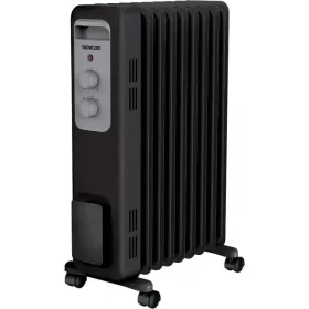   Sencor SOH 3309BK olajradiátor, 2000 W, 9 fűtőelem, fagyásgátló funkció