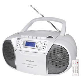 SENCOR SPT 3907W kazettás rádió cd/bt   