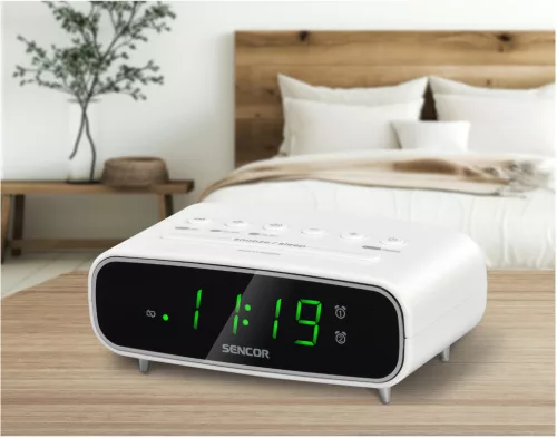 SENCOR SRC2600W ébresztőórás rádió