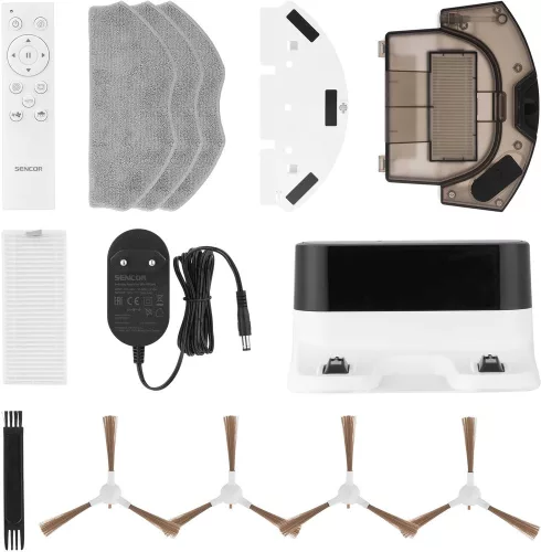 Sencor SRV 4150WH robotporszívó 3000 Pa, mop funkció, Smart Gyro navigáció