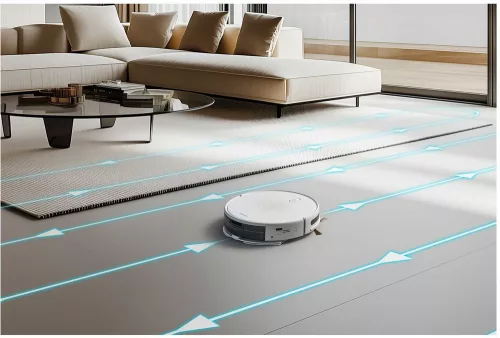 Sencor SRV 4150WH robotporszívó 3000 Pa, mop funkció, Smart Gyro navigáció